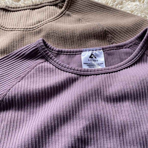 two cropped long sleeve workout tops! - Picture 2 of 5